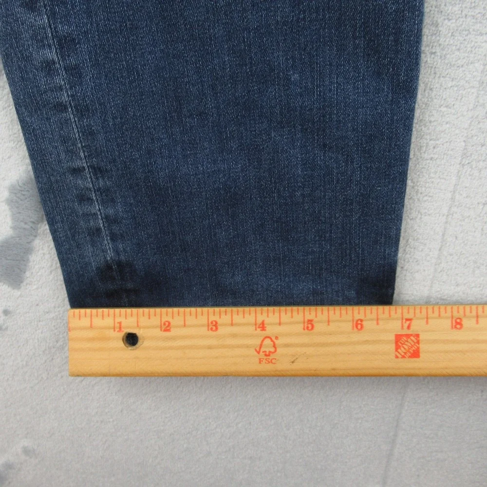 American Eagle Flex Slim Straight Jeans Mens 31x32 Medium Wash Blue Denim 3447